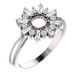 Accented Circle Ring