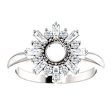 Accented Circle Ring