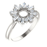 Accented Circle Ring