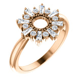 Accented Circle Ring